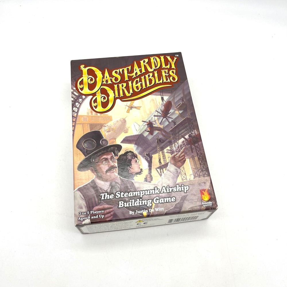 Dastardly Dirigibles‎ Steampunk Airship Building Card Game Fireside Games 2016